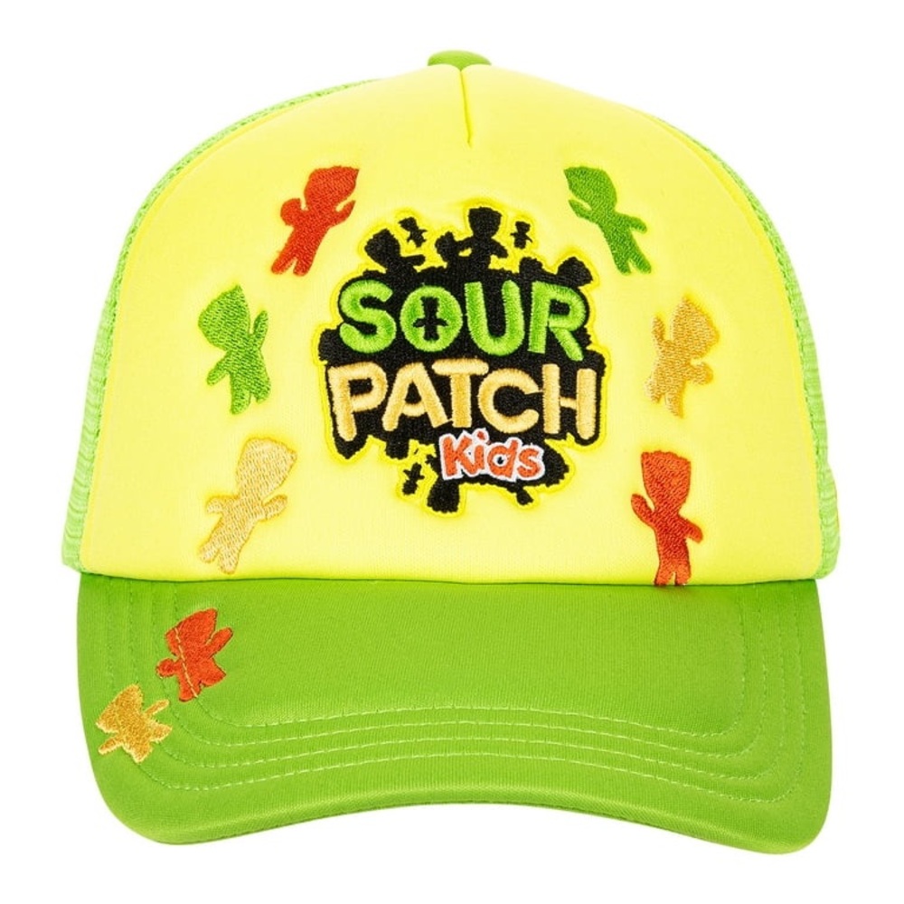 Sour Patch Kids Trucker Hat – Snapback Cap – Mesh Back – One Size Adjustable